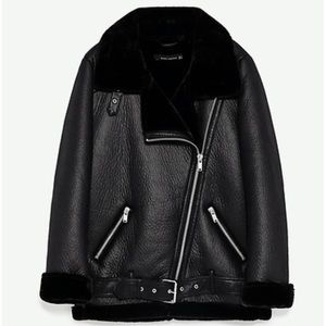 Zara Black Biker Jacket